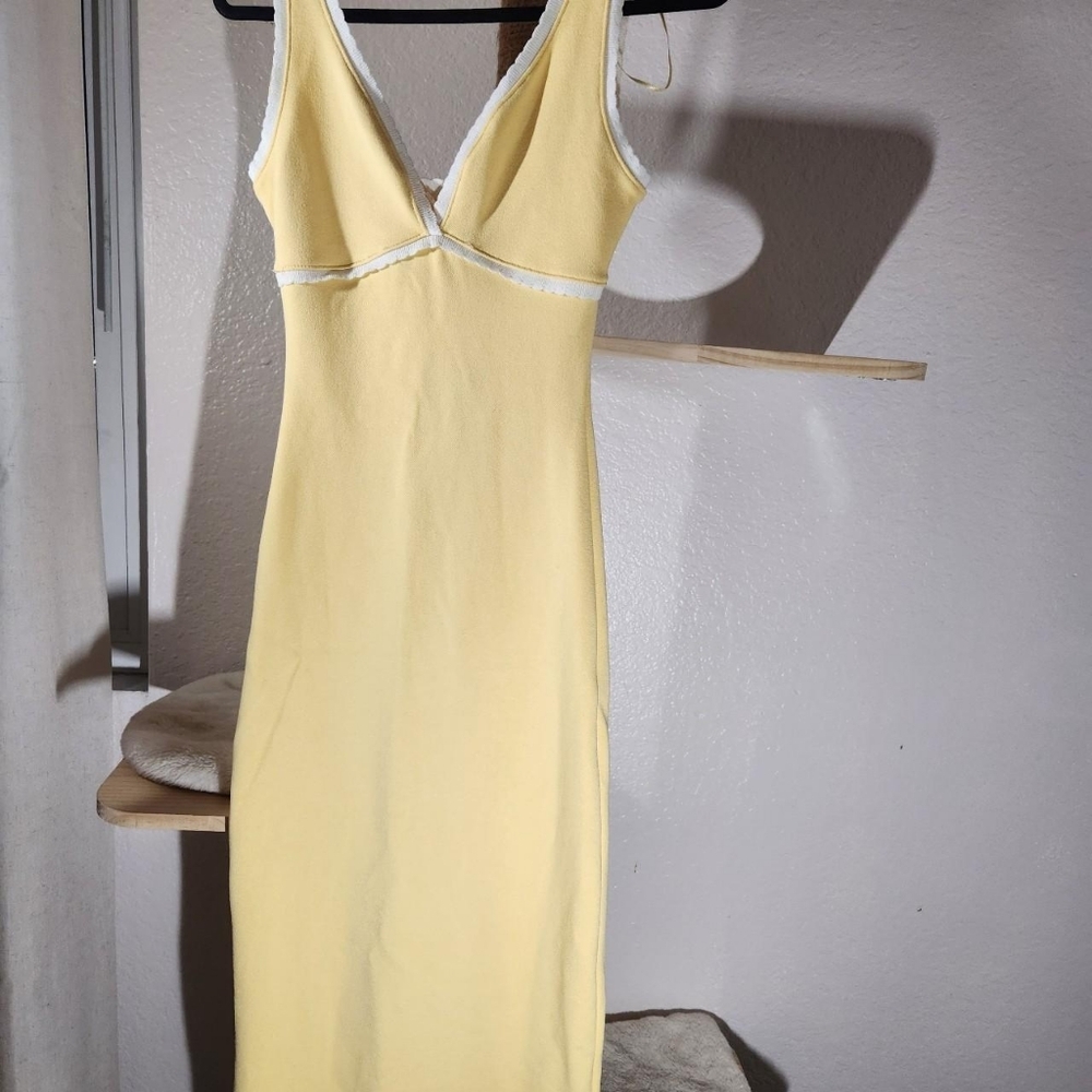 Zara Women's Yellow Dress